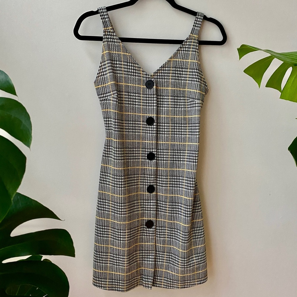 Thrifted Large Plaid Dress